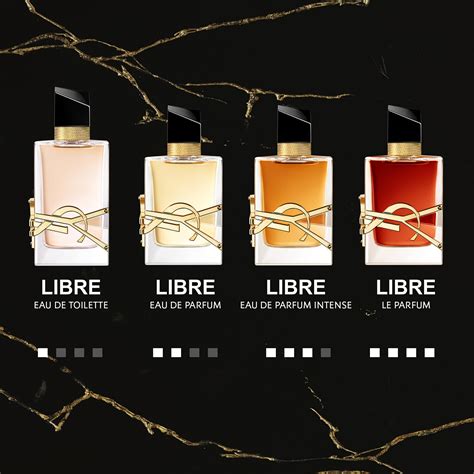 yves saint laurent perfume vs toilette.